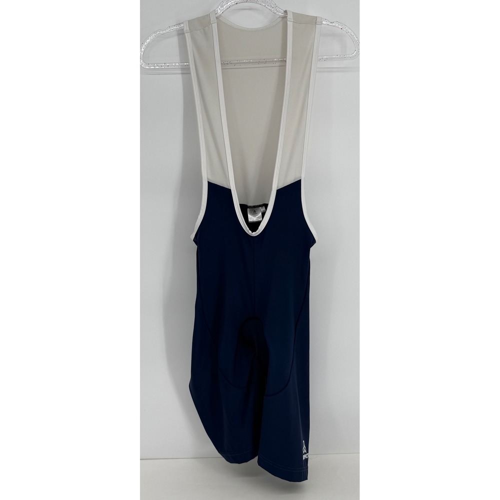 Ceroti Women Navy Blue Cycling Bib Shorts Padded Chamois Sz 2XL Mesh Straps